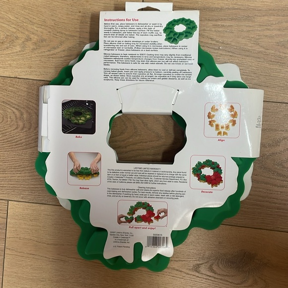 Holiday baking pans. Set of 3 - Picture 3 of 7